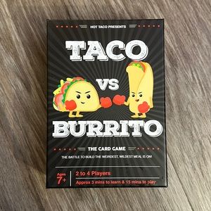 Taco vs burrito card game